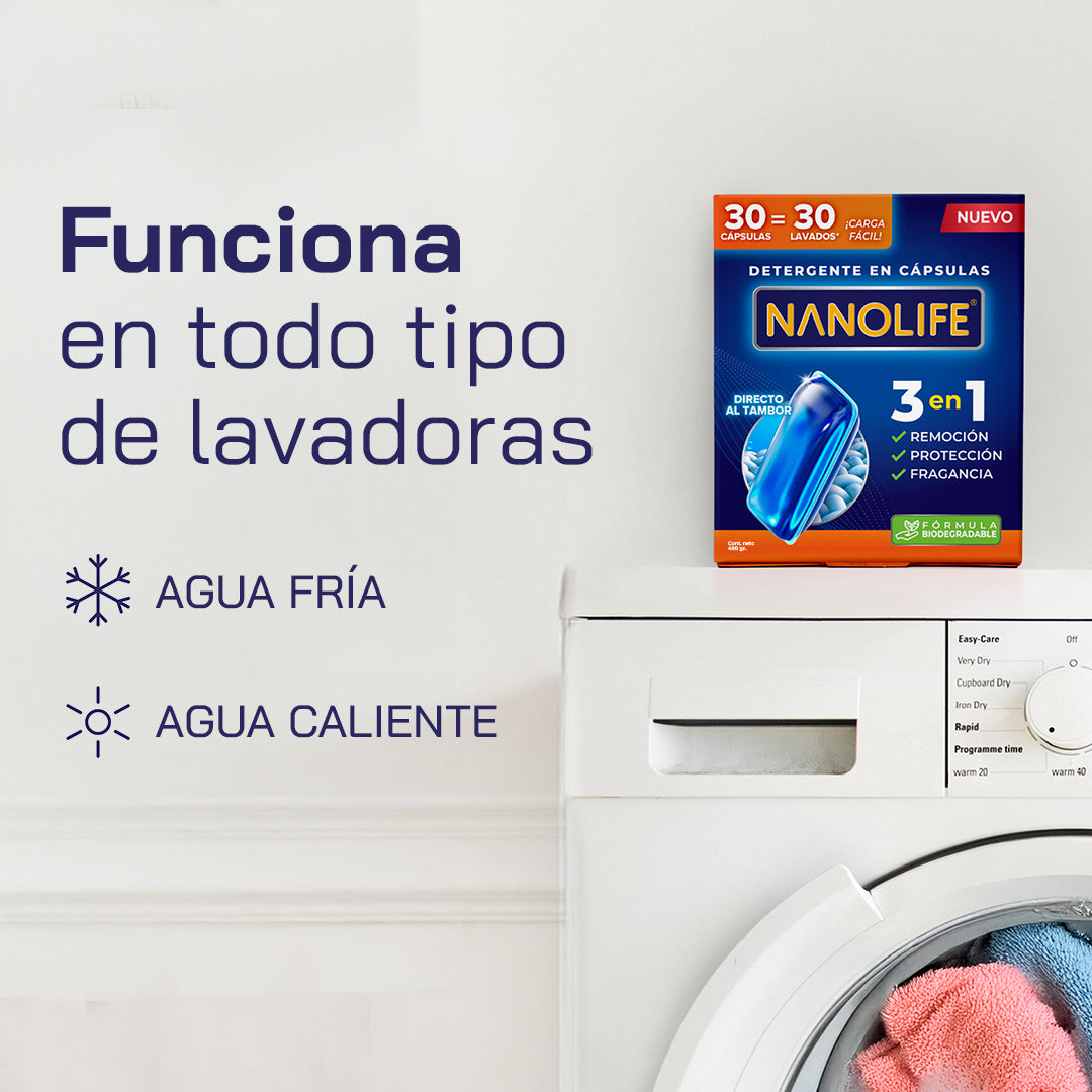 Detergente en Cápsulas Ultraconcentrado